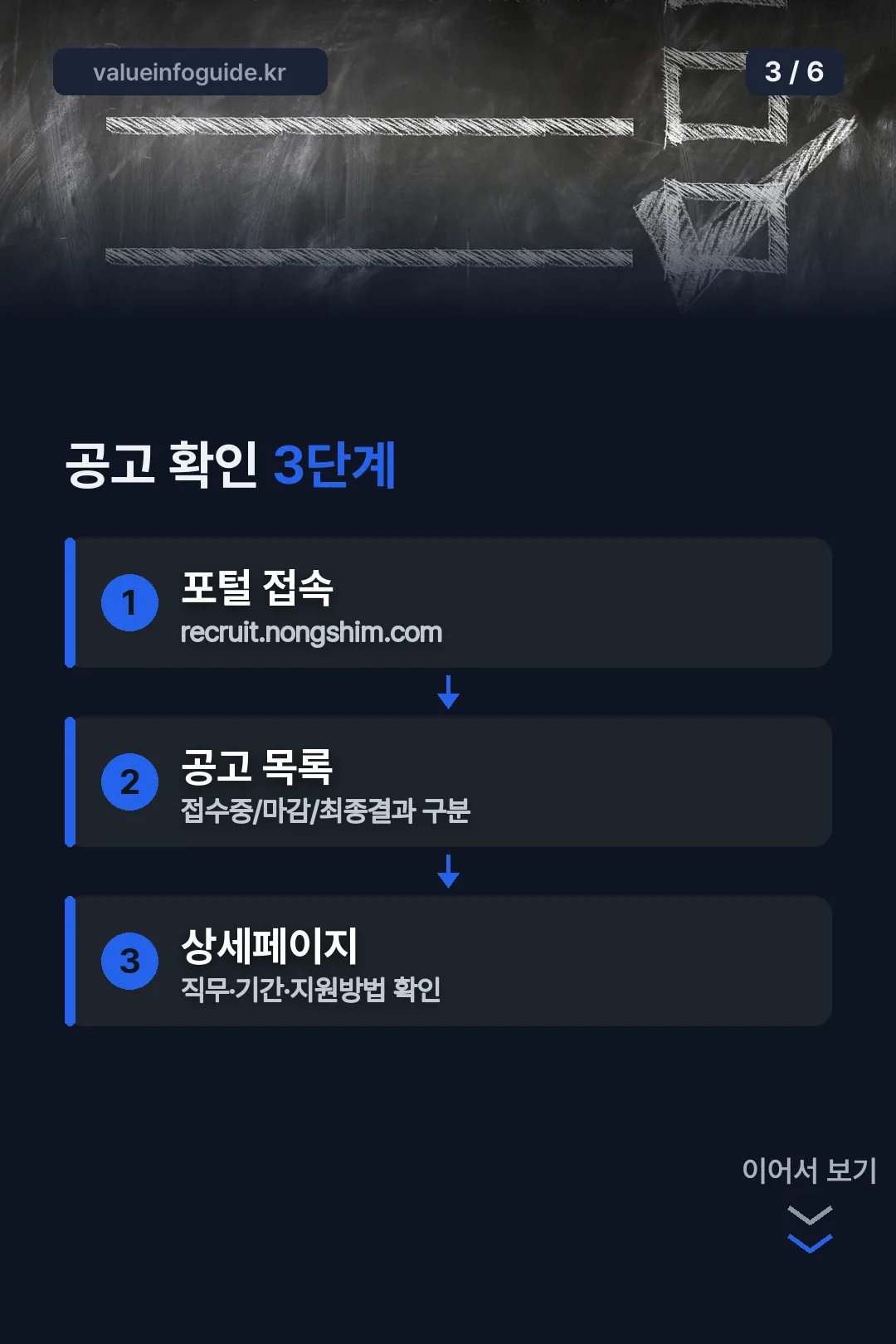 공고 확인 3단계