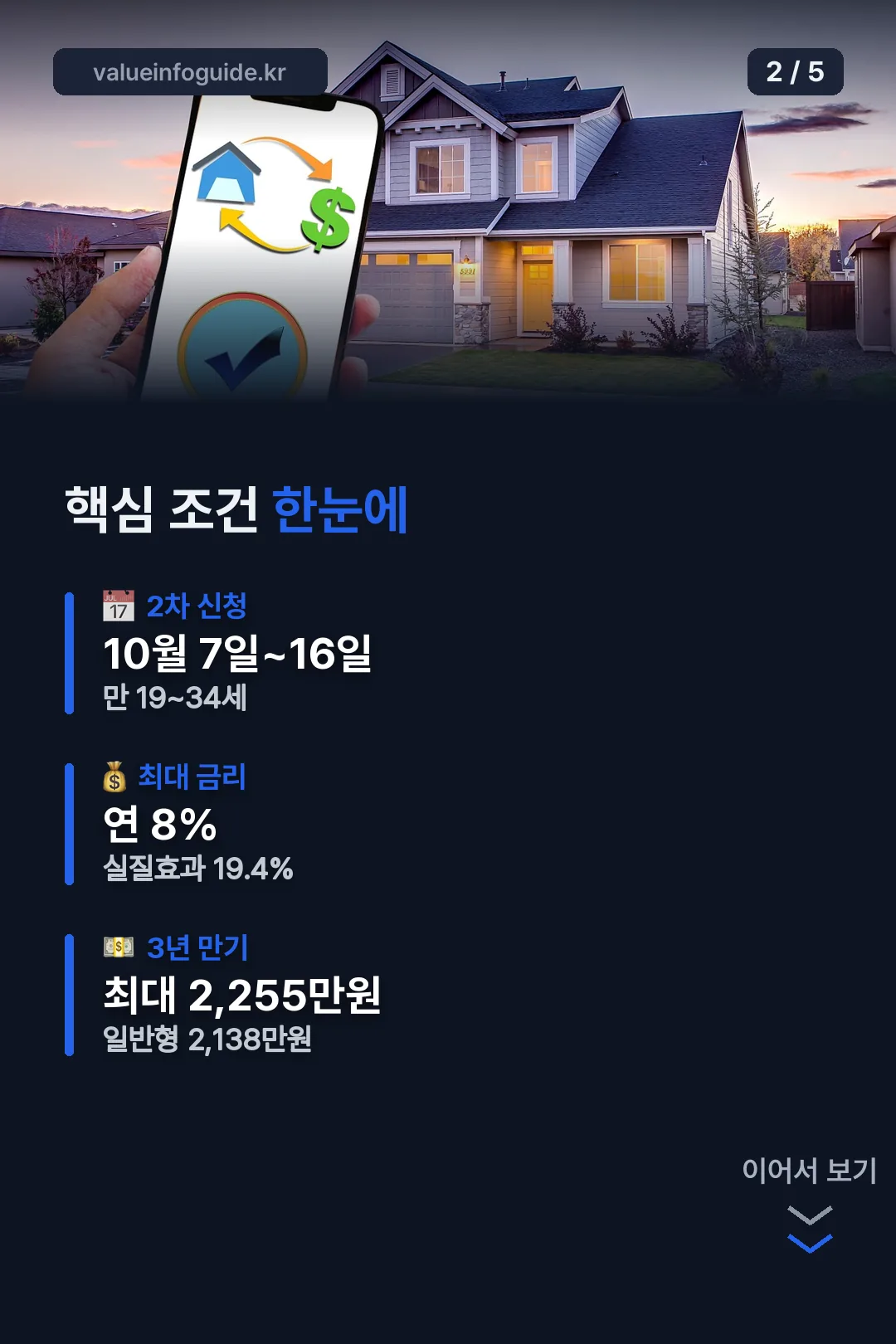 핵심 조건 한눈에
